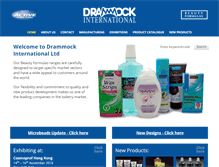 Tablet Screenshot of drammock-int.co.uk